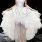 Robe blanche courte/longue NV6728
