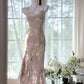 Mermaid Formal Dress Vintage Long Party Dress Evening Dress Prom Dresses nv4327