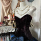 Blue floral homecoming dress short birthday dress party dress nv4368