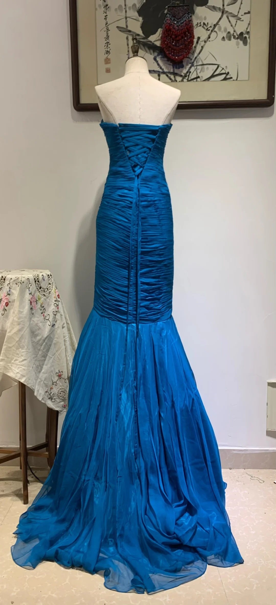 Robe longue de soirée rétro NV6445