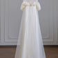Light Yellow Sweet Floral Long Chiffon Prom Dress Evening Dress Party Dress nv4960