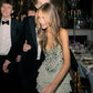 Green shiny floral fashion short ruffle chiffon homecoming dress birthday party dress nv5282