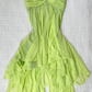 Green Short Chiffon Fairy Dress NV6699
