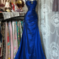 Robe longue en satin rétro élégante NV6656