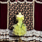 Green Forest Elf Fairy Elegant Exquisite Beaded Floral Short Tulle Homecoming Dress Prom Dress Evening Dress Party Dress nv4012