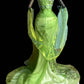 Green Luxury Gorgeous Shiny Vintage Fashion Floral Exquisite Beaded Sequins Long Mermaid Slim Fit Chiffon Ball Gown Evening Gown nv4062