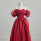 Red Elegant Long Tulle Prom Dress Evening Dress nv4953