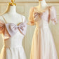 Pink Fashion Elegant Long Satin Bridesmaid Dress Prom Dress Evening Dress Party Dress Graduation Dress nv4045