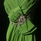 Robe longue vert olive NV6864