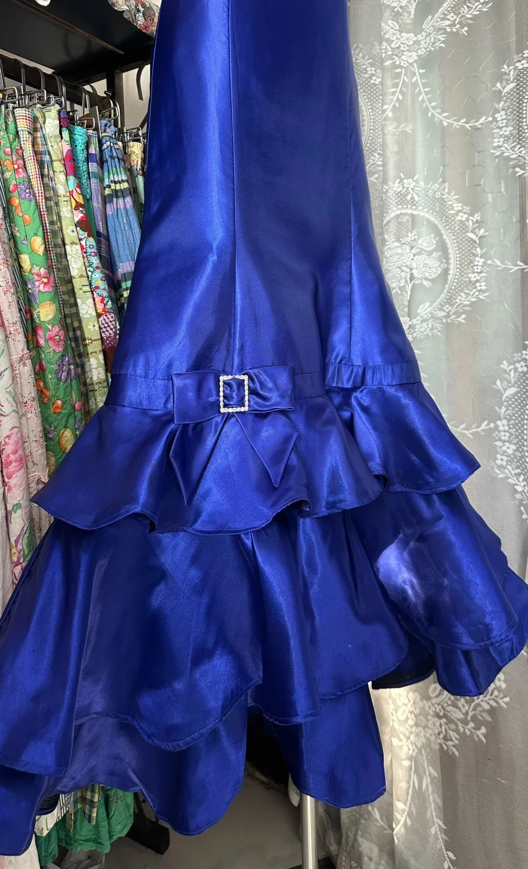 Robe longue de soirée rétro NV6454