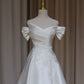 NiceVestidos-_Elegant long ball gown with delicate white beading, formal dress NV5992