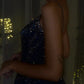 Robe longue de soirée rétro NV6452