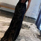 Black exquisite lace applique mermaid slim fit long elegant ball gown evening dress party dress nv1629