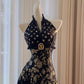 NiceVestidos - Robe vintage noire et blanche NV6077