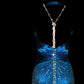 Blue shiny luxury gorgeous vintage elegant exquisite beaded backless long mermaid floor length trailing satin ball gown evening dress party dress prom dress nv3966
