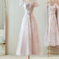 Pink Purple Elegant Romantic Fashion Long Tulle Bridesmaid Dress Prom Dress Evening Dress Party Dress Graduation Dress Prom Dress nv4041