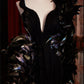Robe de soirée longue et élégante noire NV6539