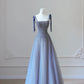 Purple Gorgeous Luxurious Shiny Elegant Fashion Exquisite Rhinestone Floor Length Tulle Graduation Gown Prom Gown Evening Gown nv3940