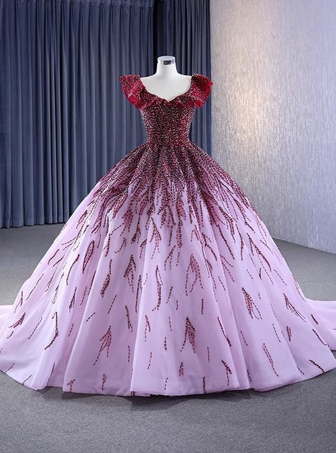 Robe de bal longue luxueuse et exquise NV6507
