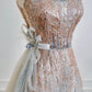 Gilded Gradient Black Dress Long Sequins Prom Dress Evening Dress Party Dress nv4946