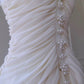 NiceVestidos-_NV White Delicate Beaded Long Birthday Gown, Formal Prom Dress NV5943