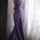 Robe longue de princesse violette NV6584