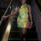 Green Stylish Elegant Strap Short Sequined Homecoming Dress Birthday Party Dress Evening Dress Prom Dress nv3956