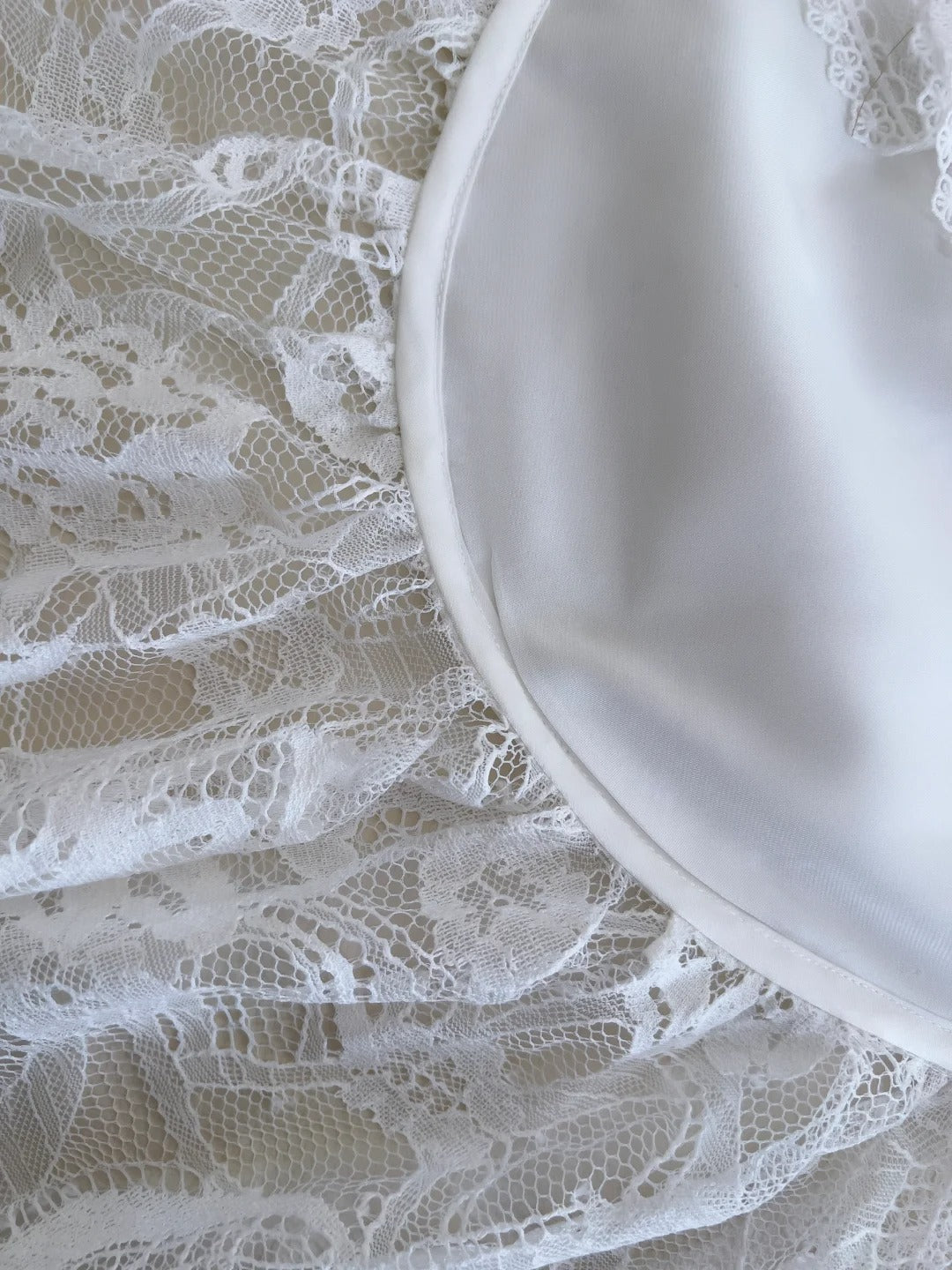 White Sweet Lace Pearl Beads Stylish Elegant Long Chiffon Homecoming Dress Prom Dress Evening Dress Birthday Dress Party Dress nv4139