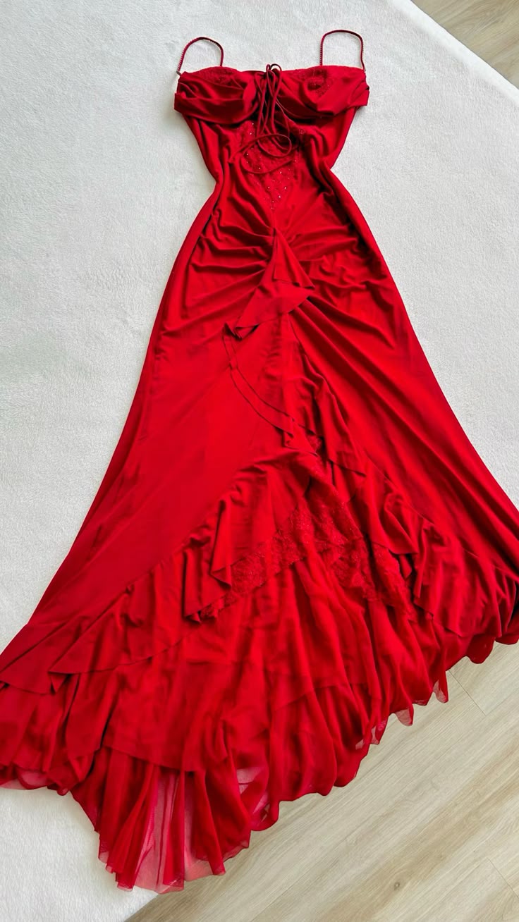 Red Elegant Beautiful Charming Long Chiffon Exquisite Beaded Ball Gown Evening Gown Party Dress Prom Dress nv3994