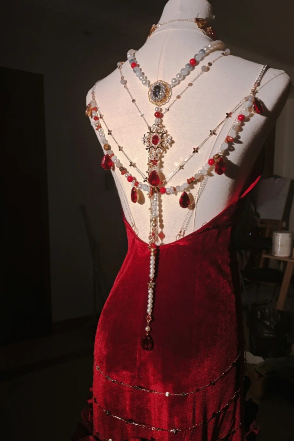 Robe de bal longue rétro déesse NV6474