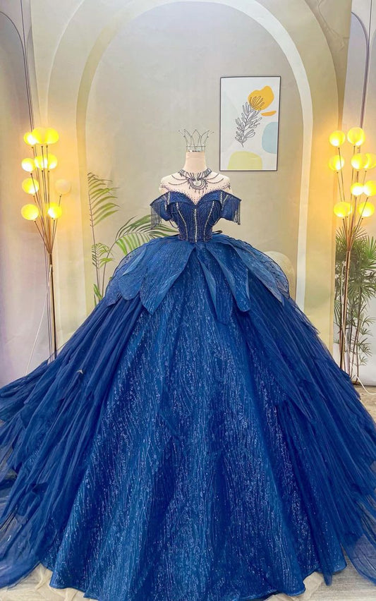 Robe de bal longue luxueuse et exquise NV6509