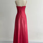 Red Fashion Elegant Exquisite Embroidery Beading Spaghetti Strap Long Tulle prom dress Evening Gown Party Dress nv3980