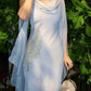 NiceVestidos--Chiffon Flowing Elegant Tulle Wedding Guest Party Dress Long Prom Dress Ball Gown NV5843