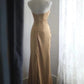 Robe longue de soirée rétro en satin NV6586