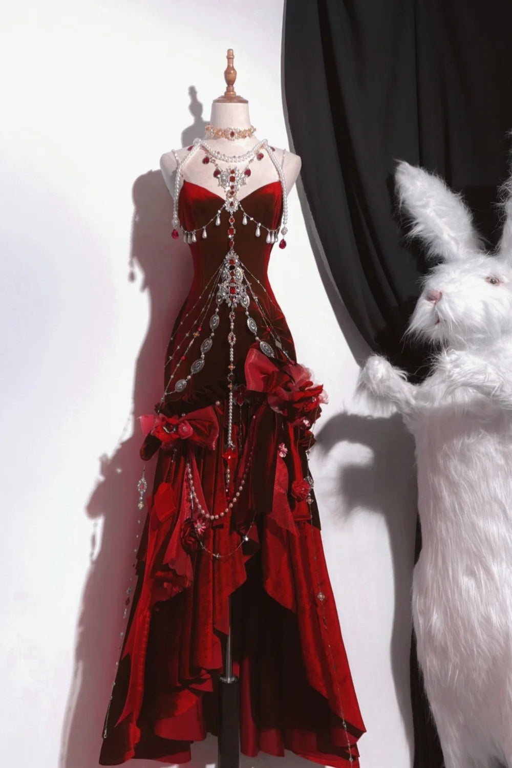 Robe de bal longue rétro déesse NV6474