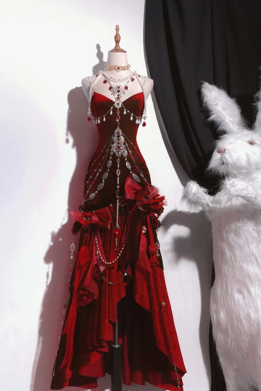 Robe de bal longue rétro déesse NV6474