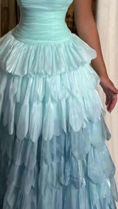 NiceVestidos--Elegant Tulle Long Prom Dress Ball Gown NV5868