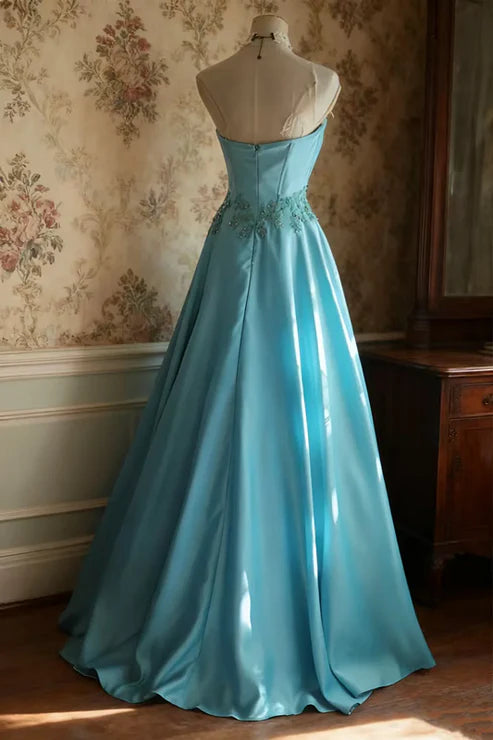 Robe longue rétro style nouvelle robe d'anniversaire magnifique NV6496