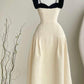White simple elegant long ball gown evening dress party dress nv3546