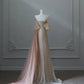 Pink Luxury Gorgeous Heavy Exquisite Beading Sexy A-Line Off Shoulder Sequin Long Tulle Elegant Ball Gown Evening Dress nv3813