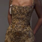 Beautiful tight square neck sleeveless gold short formal 8th grade homecoming dress summer middle school Hoco dress homecoming outfit nv5322