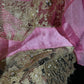 Pink Fashion Ruffled Mermaid Satin Beaded Long Ball Gown Evening Dress Beautiful Bride Wedding Dress nv4291