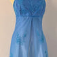 Blue/Pink Exquisite Gradient Beaded Vintage Long Prom Gown Evening Gown Party Dress nv4272