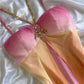 Colorful Spaghetti Strap Long Chiffon Party Dress Ball Gown nv4342