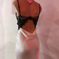 Beautiful Cream Stunning Black Lace Long Backless Satin Party Gown Evening Dress Accompanying Dress nv4106