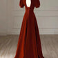 New red ladies long beaded high-end ball gown evening dress Chinese cheongsam nv1818