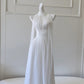 NiceVestidos - Robe longue fluide en mousseline à bretelles NV6085
