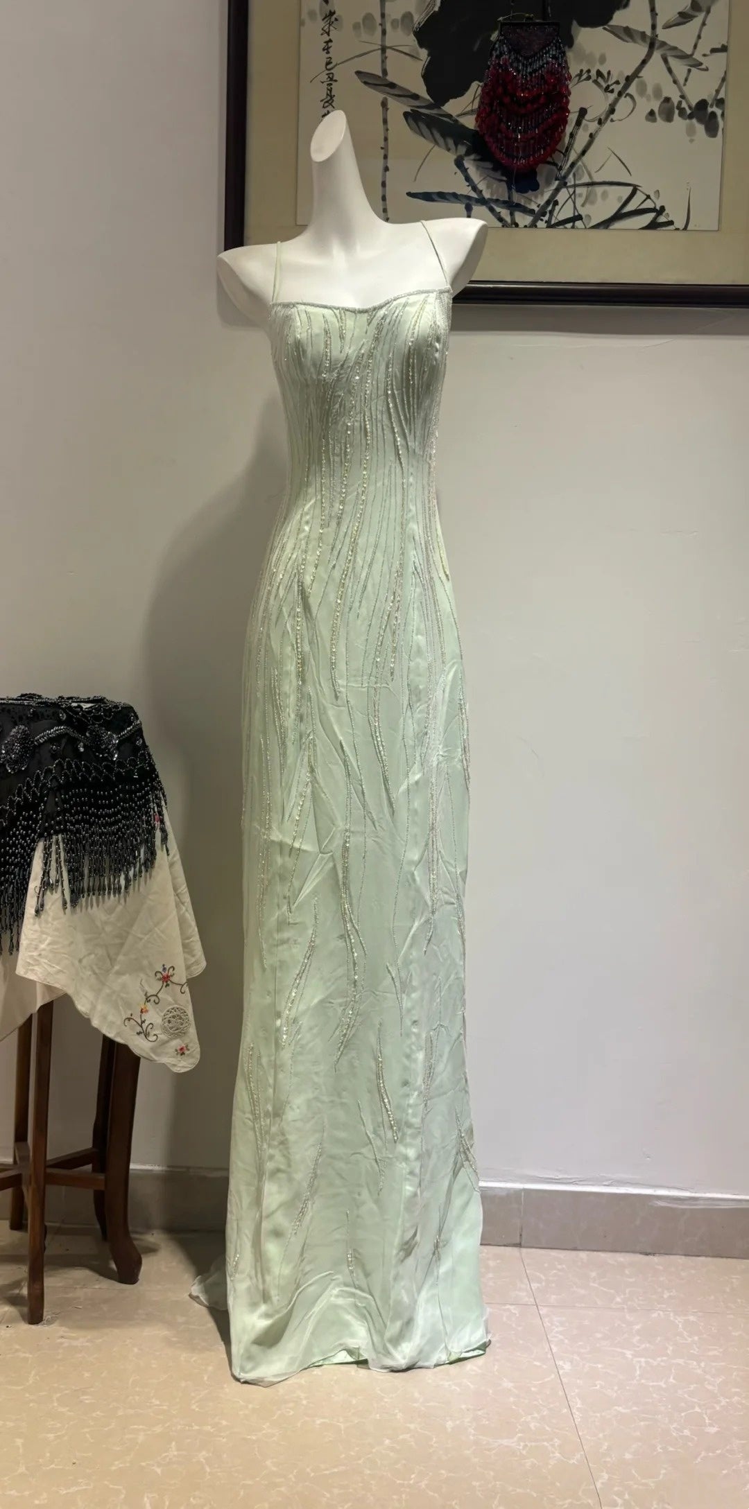 Robe longue de soirée rétro NV6444