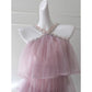 NiceVestidos-Homecoming Dress Pink Mesh Sling Cake French Birthday Party Dress Dress For Women nv5558
