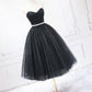 A-line sweetheart neckline black short prom dress formal evening dress homecoming dress birthday dress nv2116